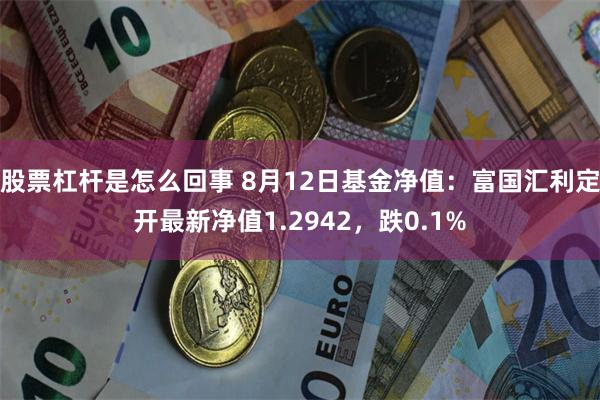 股票杠杆是怎么回事 8月12日基金净值：富国汇利定开最新净值1.2942，跌0.1%