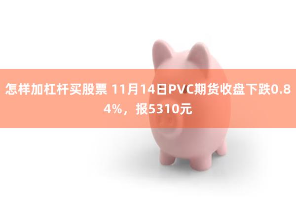 怎样加杠杆买股票 11月14日PVC期货收盘下跌0.84%，报5310元